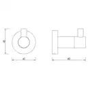 гачок Omnires Modern Project black matt (MP60110BL)