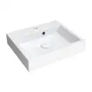 умывальник Omnires Thasos 42x50 white (THASOS500ZPBP)