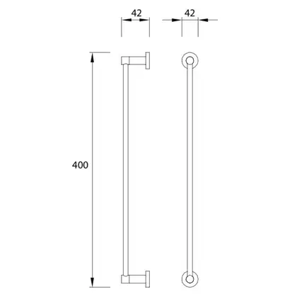 рушникотримач Omnires Modern Project nickel (MP60214NI) рушникотримач Omnires Modern Project nickel (MP60214NI)