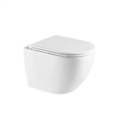 унитаз Omnires Ottawa Comfort 54x36,5 подвесной, без ободка, сиденье дюропласт, white mat (OTTAWACMWBM) унитаз Omnires Ottawa Comfort 54x36,5 подвесной, без ободка, сиденье дюропласт, white mat (OTTAWACMWBM)