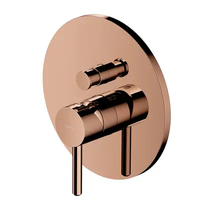 смеситель для ванны и душа скрытого монтажа Omnires Y copper (Y1235CP) смеситель для ванны и душа скрытого монтажа Omnires Y copper (Y1235CP)