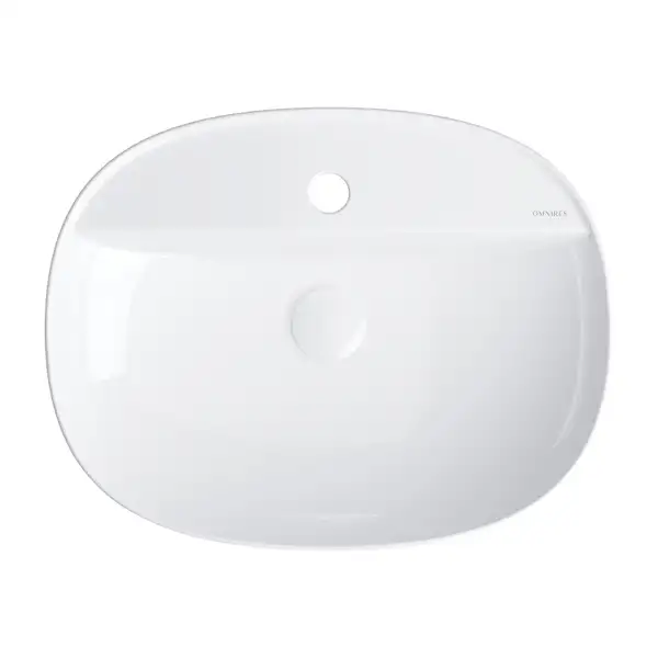 умывальник Omnires Atlanta 50x39 white (ATLANTA505BP)