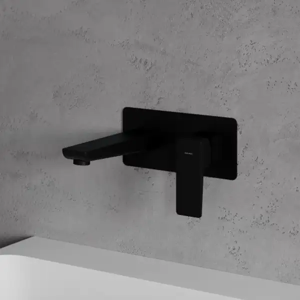 Omnires Parma Змішувач для умивальника, чорний матовий (PM7415BL) Omnires Parma Змішувач для умивальника, чорний матовий (PM7415BL)