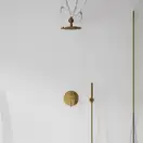 душова лійка Omnires Microphone gold (MICROPHONE-RGL)