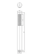 душевая лейка Omnires Microphone chrome (MICROPHONEX-RCR)