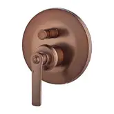 смеситель для душа скрытого монтажа Omnires Armance antique copper (AM5235ORB)