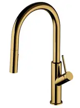 Omnires Bend Смеситель для кухни, золото (BE6455GL)