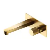 змішувач для умивальника Omnires Contour прихованого монтажу, gold (CT8015GLB)