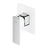 змішувач для душу прихованого монтажу Omnires Parma chrome/white (PM7445CRB)