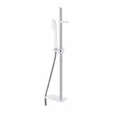 душовий гарнітур Omnires Siena chrome/white (SIENA-SCRB)
