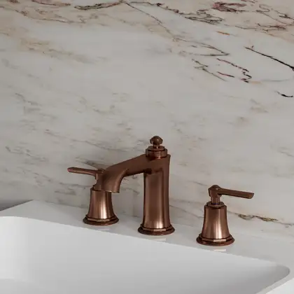 смеситель для умывальника Omnires Armance , на три отверстия, antique copper (AM5214ORB) смеситель для умывальника Omnires Armance , на три отверстия, antique copper (AM5214ORB)