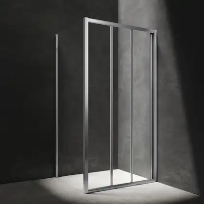 душова кабіна Omnires Bronx 80x90 хром (BR8090CRTR) душова кабіна Omnires Bronx 80x90 хром (BR8090CRTR)