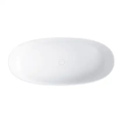 ванна кам'яна Omnires Neo 158x72 овальна white (NEO158WWBP)