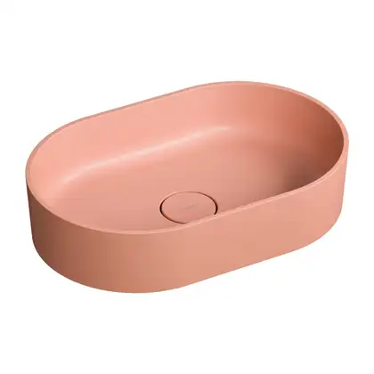 умивальник Omnires Ovo 55x36 coral (OVOUNCO) умивальник Omnires Ovo 55x36 coral (OVOUNCO)