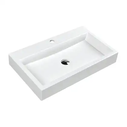 умивальник Omnires Thasos 42x70 white (THASOS700BP) умивальник Omnires Thasos 42x70 white (THASOS700BP)