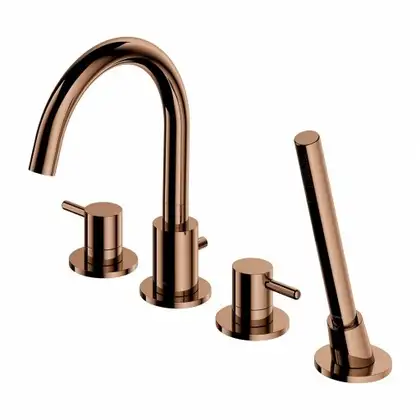 змішувач для ванни Omnires Y brushed copper (Y1232CPB) змішувач для ванни Omnires Y brushed copper (Y1232CPB)