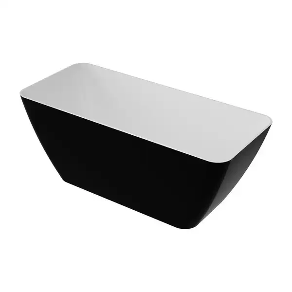 ванна зі штучного каменю Omnires Parma 159x70 прямокутна black (PARMAWWBCP) ванна зі штучного каменю Omnires Parma 159x70 прямокутна black (PARMAWWBCP)