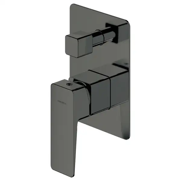змішувач для ванни та душу Omnires Parma grafit (PM7435GR) змішувач для ванни та душу Omnires Parma grafit (PM7435GR)