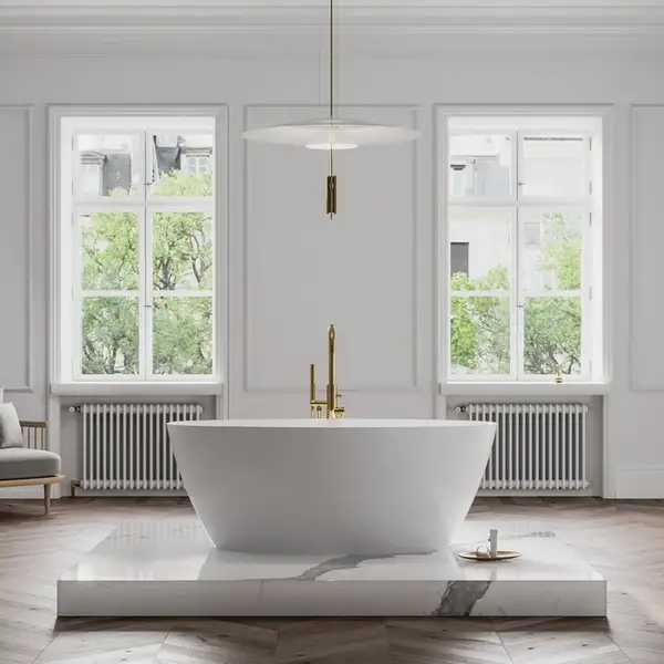 ванна із штучного каменю Omnires Siena 160x80 прямокутна white (SIENAWWBP) ванна із штучного каменю Omnires Siena 160x80 прямокутна white (SIENAWWBP)