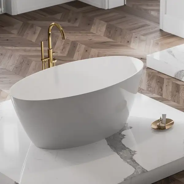 ванна із штучного каменю Omnires Siena 160x80 прямокутна white (SIENAWWBP) ванна із штучного каменю Omnires Siena 160x80 прямокутна white (SIENAWWBP)