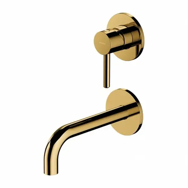 змішувач для умивальника прихованого монтажу Omnires Y gold (Y1215NGL) змішувач для умивальника прихованого монтажу Omnires Y gold (Y1215NGL)