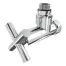 Кран кутовий Laris 1/2" - 3/4" Еліт 2шт. (ZZ-4704) (71401042)