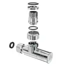 Кран кутовий Laris 1/2" - 1/2" Звичайний 2шт. (LX-4702) (71401062)