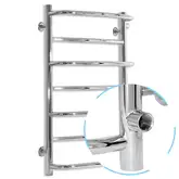 Водяна рушникосушарка Laris Євромікс П7 450 х 700 б/п 1/2" мц 600 (71207366)