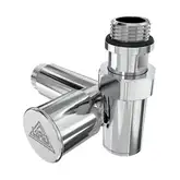 Кран кутовий Laris 1/2" - 1/2" Під ТЕН 2шт. (LX-2044) (71401063)
