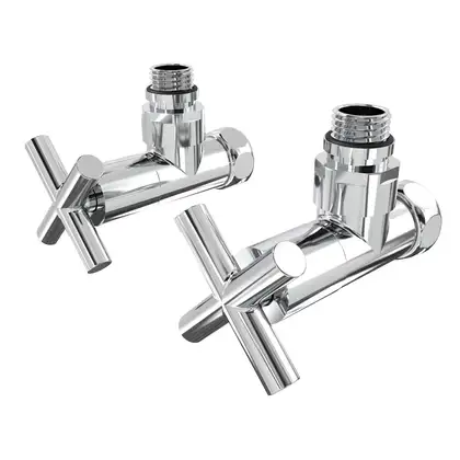 Кран кутовий Laris 1/2" - 3/4" Еліт 2шт. (ZZ-4704) (71401042)