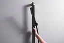 Штанга для душу 90 см Hansgrohe Pulsify E БЕЗ ЛІЙКИ (колір - чорний матовий) 24403670
