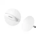 Злив-перелив Hansgrohe Flexaplus для ванни в комплекті із зовнішньою частиною (колір - білий матовий) 58185700+58140180
