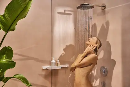 Душовий гарнітур Hansgrohe Pulsify S 100 1jet EcoSmart+ зі штангою 90 см (колір - хром) 24383000 Душовий гарнітур Hansgrohe Pulsify S 100 1jet EcoSmart+ зі штангою 90 см (колір - хром) 24383000