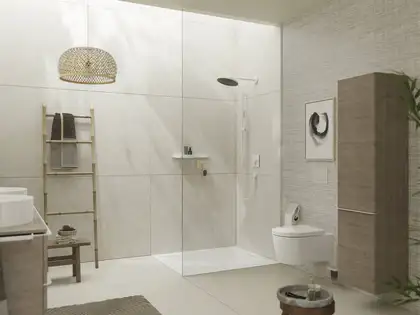Hansgrohe Pulsify S Душевая штанга 90см, белый матовый (24405700) Hansgrohe Pulsify S Душевая штанга 90см, белый матовый (24405700)
