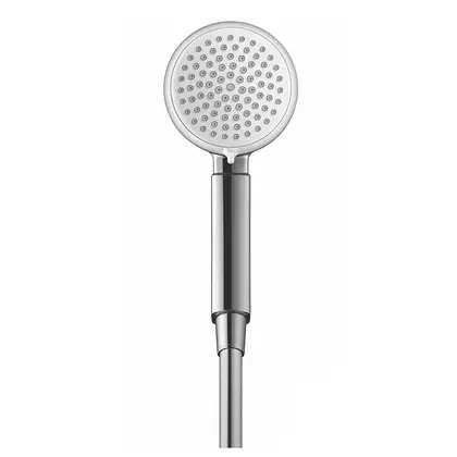 Ручний душ із тримачем та шлангом 160 см Hansgrohe Crometta Vario (колір - хром/білий) 26667400 Ручний душ із тримачем та шлангом 160 см Hansgrohe Crometta Vario (колір - хром/білий) 26667400