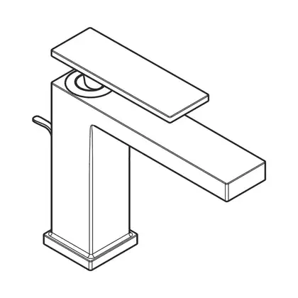 Hansgrohe Tecturis E Змішувач для раковини, хром (73014000) Hansgrohe Tecturis E Змішувач для раковини, хром (73014000)