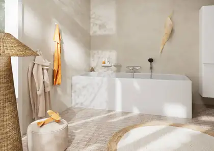 HANSGROHE Tecturis S Змішувач для ванни, хром (73422000) HANSGROHE Tecturis S Змішувач для ванни, хром (73422000)