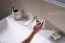 Змішувач для раковини 110 Fine CoolStart EcoSmart+ Hansgrohe Tecturis E (колір - хром), без донного клапана 73021000