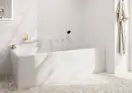 Вилив для ванни 210 мм Hansgrohe Tecturis E (колір - білий матовий) 73410700