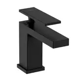 Кран для раковини тільки для холодної води 80 EcoSmart+ Hansgrohe Tecturis E (колір - чорний матовий) 73013670