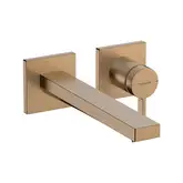 Hansgrohe Tecturis E Змішувач для раковини, шліфована бронза (73051140)