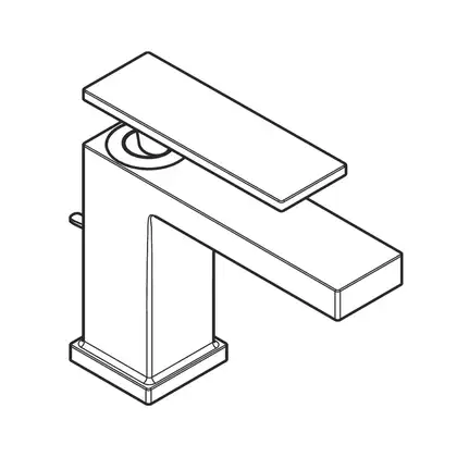 Hansgrohe Tecturis E 80 CoolStart Змішувач для раковини, чорний матовий (73002670) Hansgrohe Tecturis E 80 CoolStart Змішувач для раковини, чорний матовий (73002670)