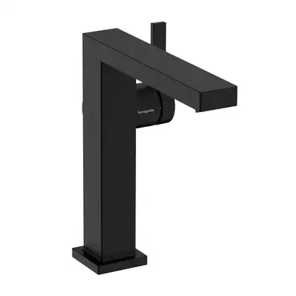 Hansgrohe Tecturis E 150 Fine Змішувач для раковини, чорний матовий (73040670) Hansgrohe Tecturis E 150 Fine Змішувач для раковини, чорний матовий (73040670)