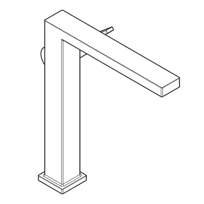 HANSGROHE Tecturis E Змішувач для раковини, чорний матовий (73072670) HANSGROHE Tecturis E Змішувач для раковини, чорний матовий (73072670)