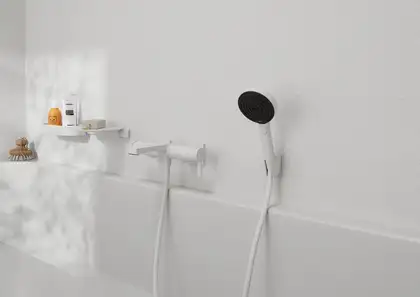 Hansgrohe Tecturis E Змішувач для ванни, білий матовий (73420700)