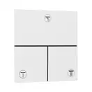 HANSGROHE ShowerSelect Comfort E Вентиль на 3 споживача, білий матовий (15573700)