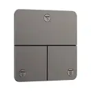 Hansgrohe ShowerSelect Comfort Q Вентиль на 3 споживачі, чорний хром (15587340)