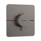 Термостат на 1 потребитель Hansgrohe ShowerSelect Comfort Q (цвет - матовый чёрный хром) 15588340
