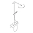 Hansgrohe Pulsify Showerpipe 260 1jet, чорний матовий (24220670)