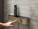 Термостат для душа Hansgrohe Pulsify ShowerTablet Select (цвет - шлифованная бронза) 24360140